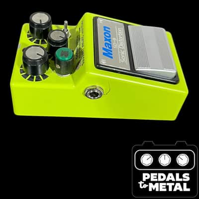 Maxon SD-9 Sonic Distortion Analogman Mod 2010s - Neon Green image 3