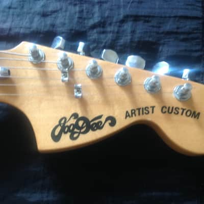 1976 JooDee Japan Vintage Artist Custom Stratocaster Sunburst image 4
