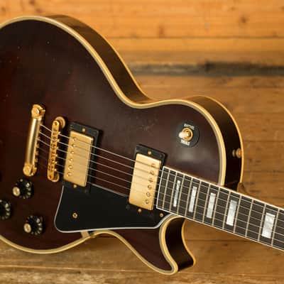 Gibson Custom Murphy Lab 1968 Les Paul Custom | Dark Walnut - Light Aged image 5