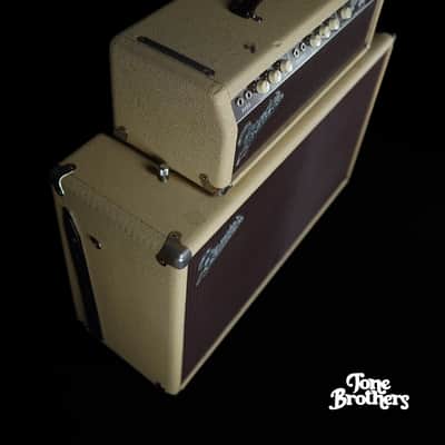COLLECTOR GRADE! 1962 Fender Bassman 6G6-B Blonde (with original covers and speaker cable) image 6