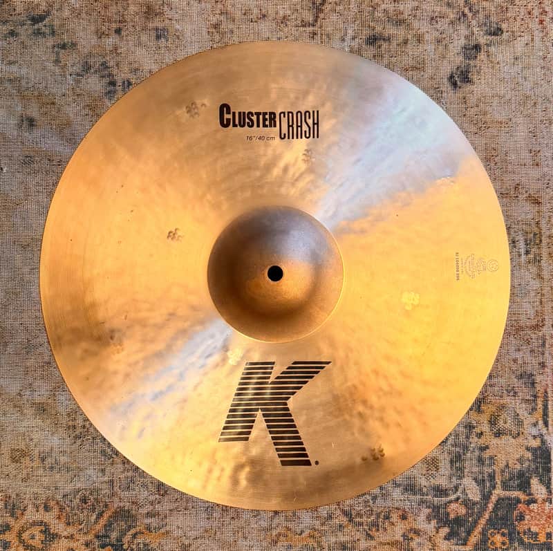 Zildjian K CLUSTER Crash 16” FAST WARM A Bit Of Shimmer! Only 927 g Don’t Pay $385!! image 1