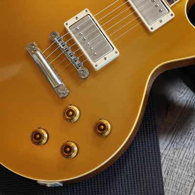 2000 Gibson Custom Shop R7 Les Paul Standard Tom Murphy Aged Electric Guitar Antique Gold + OHSC image 6