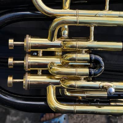 Euphonium 3 Valve Custom Black Gold Colour image 6