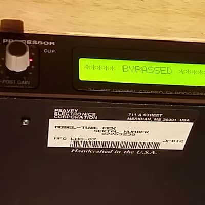 Peavey Tube Fex Guitar Preamp & Effects processor image 6