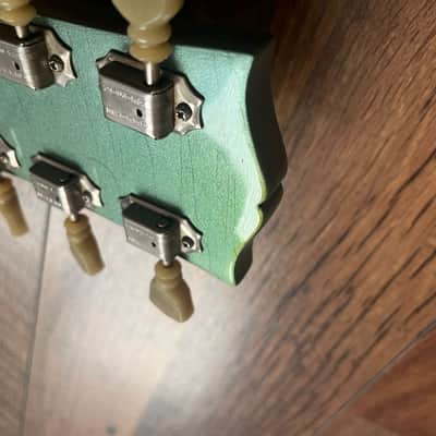 1964 Gibson SG Standard with Maestro Vibrola Pelham Blue image 15