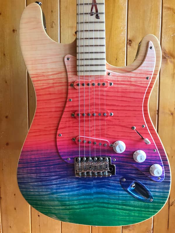 AIO Electric Guitar Stratocaster - Maple Fingerboard *Summer Special Edition image 1