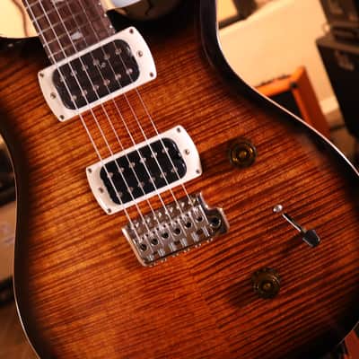 PRS SE Custom 24 - Black Gold Burst 0600 image 8