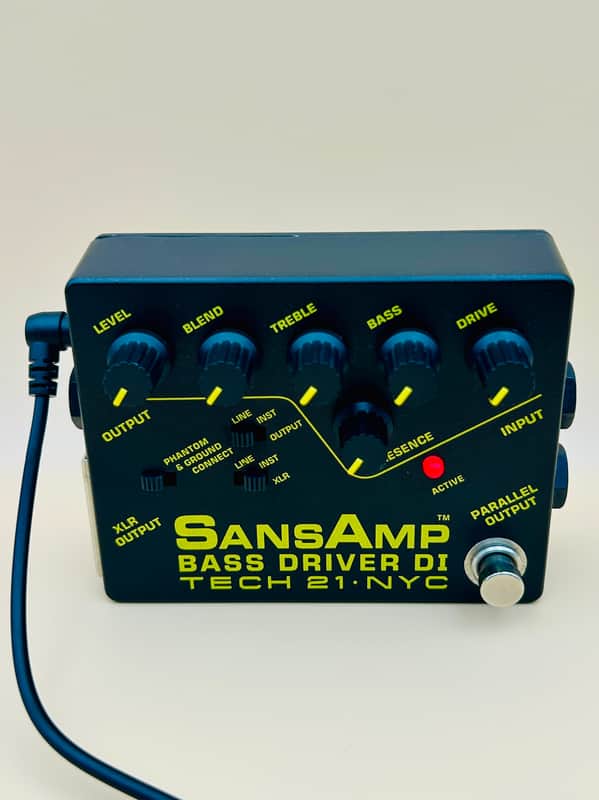 ✨ Tech 21 SansAmp Bass Driver DI V1 Effects Pedal ✨ image 1