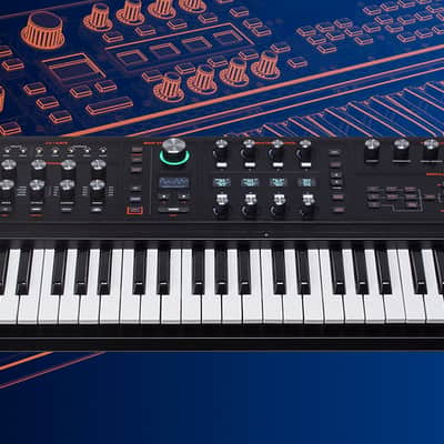 ASM Hydrasynth 49-Key Polyphonic Synthesizer 2020 - Black image 2