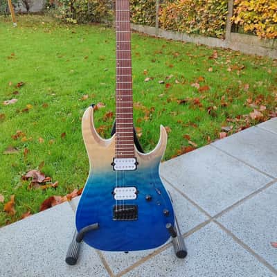 Ibanez RGA42HPQM Blue Iceberg Gradation image 15