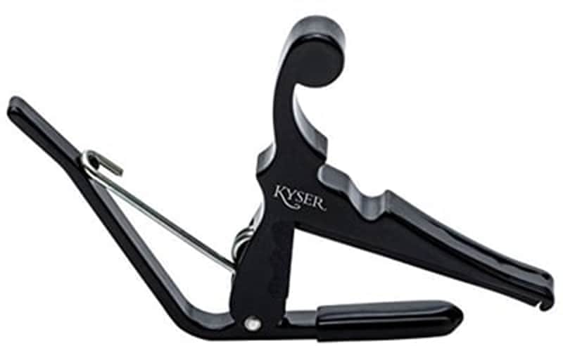 Kyser Kyser Black Banjo/Mando Capo Black