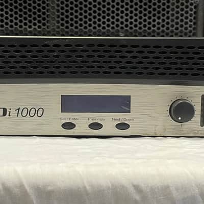 Crown CDi 1000 2-Channel 500-Watt Power Amplifier 2010s - Black and Silver - Demo image 1