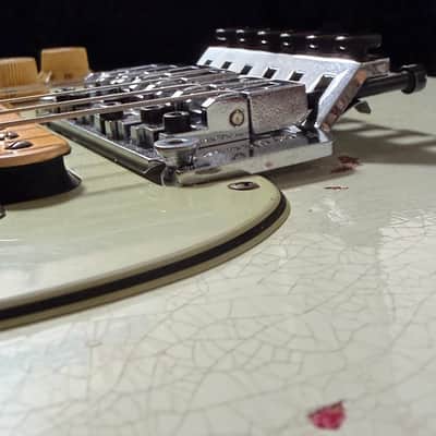 2015 Fender Custom Shop Limited Edition White Lightning ’60s Strat Heavy Relic HSS Floyd Rose – COA/OHSC image 18