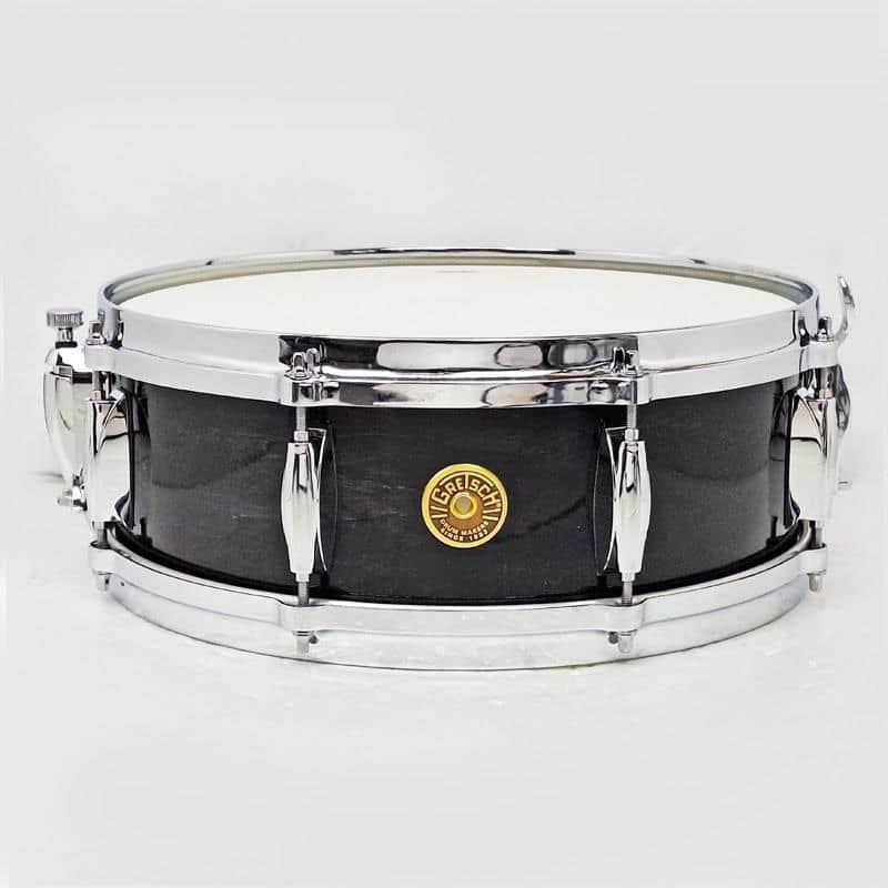 Gretsch Used USA Custom Ridgeland Snare Drum 14×5 – Ebony Glos…