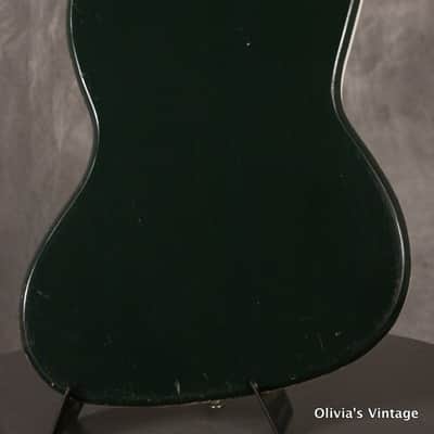 original 1967 Danelectro SLIMLINE DANE B3N 12-string DARK GREEN!!! image 17