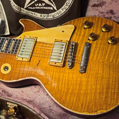 Gibson Custom Shop Les Paul ‘59 Tom Doyle "TIME MACHINE" #108 ~ R9/59 Relic Burst “SUPER PREMIUM” - Historic Aged w/Doyle Coils TRU-CLONES ‘59 PAFs image 3