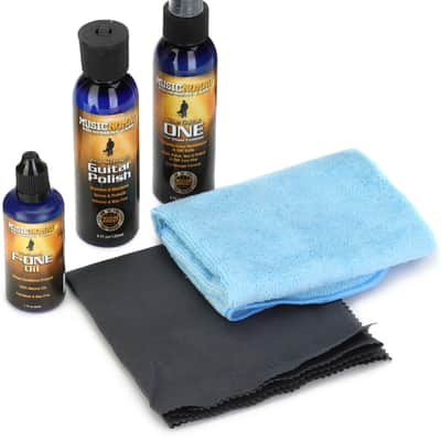 MusicNomad Premium Guitar Care System - 5-piece Kit (5-pack) Bundle image 1