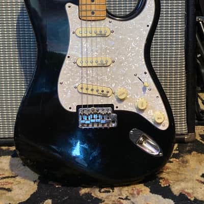 Cortez "Lawsuit Era" MIJ S-Style Stratocaster Copy 1970s Black image 1