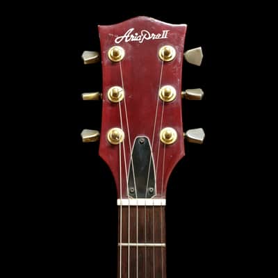 Aria Pro II Matsumoku Japan Singlecut Model Trans Red image 5