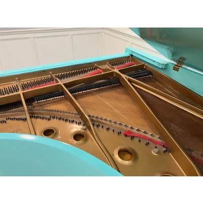 Baldwin SF-10 Artist Series Grand Piano - 7' Light Emerald Finish image 8