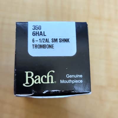 Bach 350 Classic Series Silver-plated Small Shank Trombone Mouthpiece - 6-1/2AL Bild 2