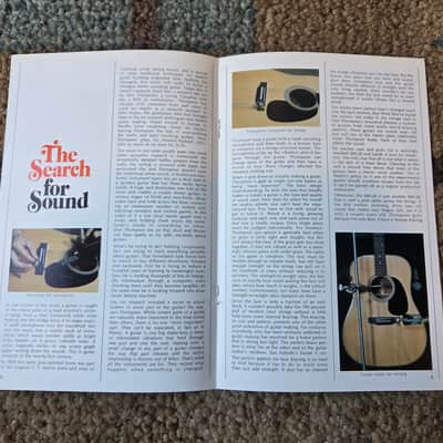 Vintage 1973 Martin Guitar 1833 Magazine Issue 1, Volume 1! Rare, Original Case Candy! imagen 3