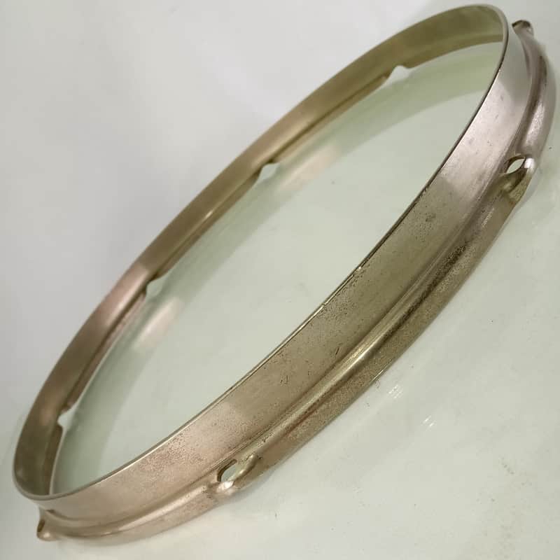 Slingerland 14"Radio King/Artist Snare Drum/Tom Batter Nickel-Brass Rim/Hoop NOB image 1