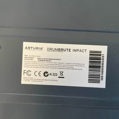 Arturia DrumBrute Impact Drum Machine image 4