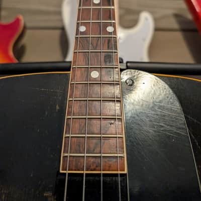 1951 Gibson TG-50 Tenor Archtop Acoustic Guitar Sunburst NO Repairs W/Case image 14