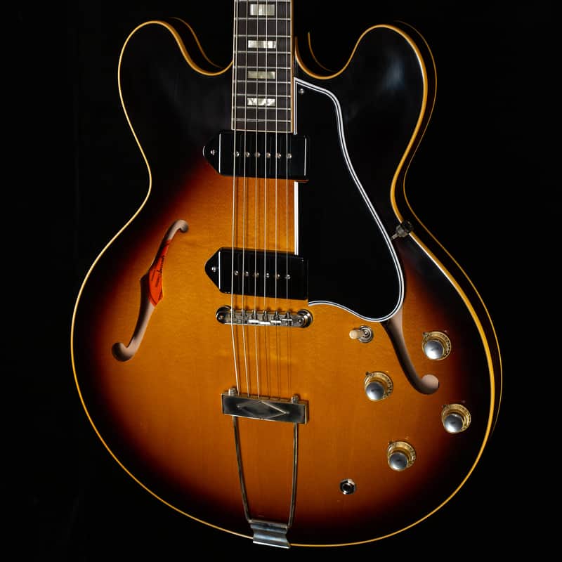 Gibson Custom Shop 1962 ES-330 TD Reissue Vintage Burst VOS (644)