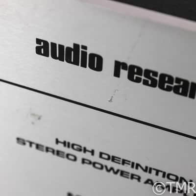 Audio Research D-120 Vintage Stereo Power Amplifier; D120; Silver; 19" Faceplate image 11