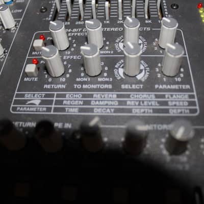 Carvin Powered Concert Series 1200-Watts 16-Channel Mixer w/Road Warrior Case C1644P (used) image 5