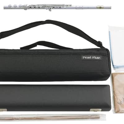 Pearl *Pre-Order* Flute Elegante Inline G/Open Hole/B-Foot/C# Trill/D# Roller Cleaning Kit_Rod_Case Special Order | WorldShip | Authorized Dealer image 1