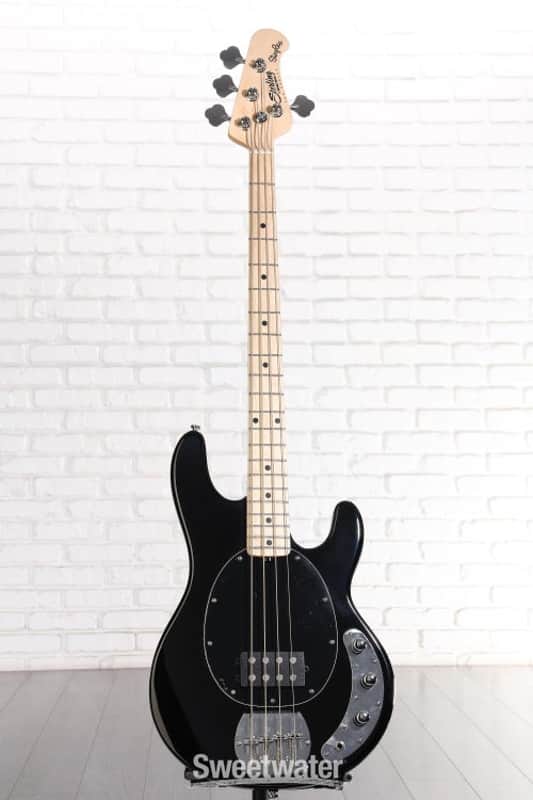 Sterling By Music Man StingRay RAY4 Bass Guitar - Black (RAY4Bkd3) image 1