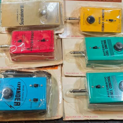 Walco Electronics 6 Module Lot Bass Treble Expander Accu-Tuner Sustainer Automatic Level Control Acoustic Feedback Eliminator image 2