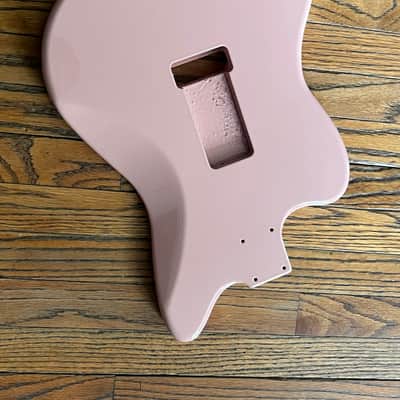 G&L CLF Research Doheny Shell Pink USA guitar body image 5