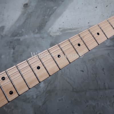B.C. Rich Gunslinger Mahogany Reverse Head - Natural image 3