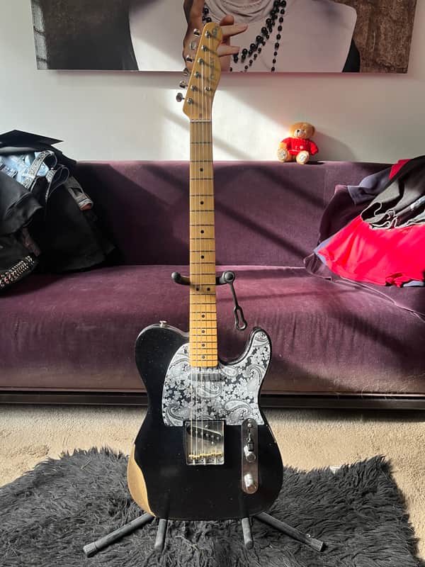 Fender Brad Paisley Road Worn Telecaster 2025 - Present - Black Sparkle