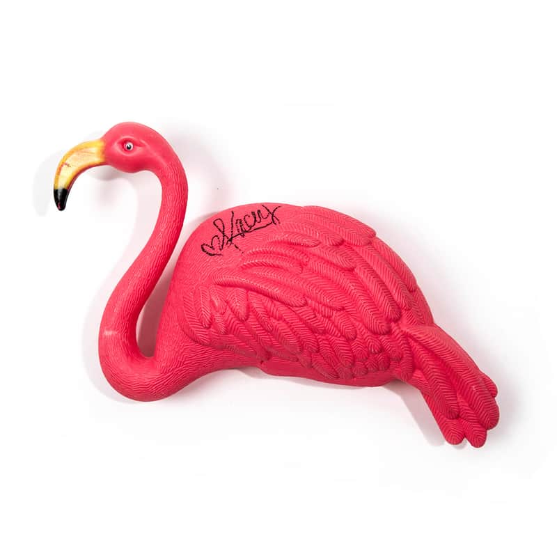 Kacey Musgraves Autographed Plastic Pink Flamingo image 1