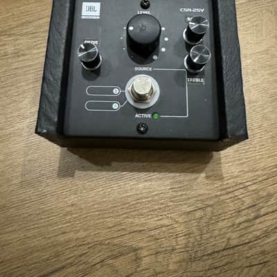 Oldmusic JBL Tabletop Preamp - Black Preamp based on Fairfield Barbershop and JBL control panel J201 MOSFET Overdrive Pedal Distortion Preamplifier Amp in a box Booster Boutique blues rock metal drive image 3