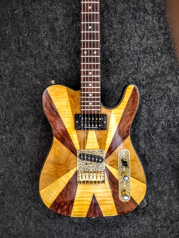 Telecaster custom Occhineri Exotic top 2025 - Natural image 1
