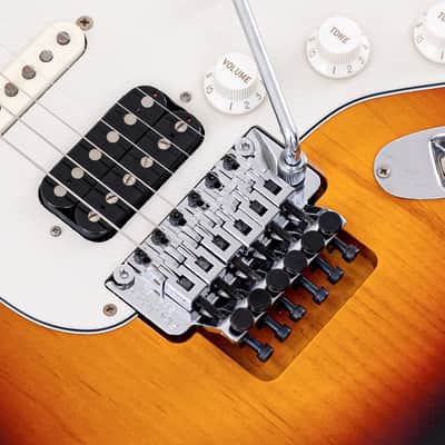 2021 Fender Made in Japan Limited Stratocaster with Floyd Rose Sunburst Near-Mint w/ Hangtags, MIJ image 8