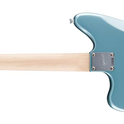 Fender Squier FSR Affinity Series Jaguar Laurel Fingerboard White Pickguard Ice Blue Metallic image 5