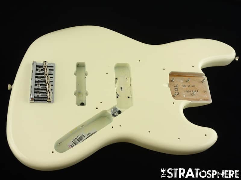 Fender American Professional II Jazz Bass V 5 String BODY + HARDWARE Olymp White image 1