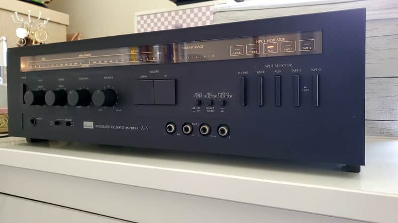 Sansui A-9 1981 Black/Ash | Reverb