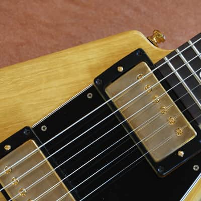 Minty! 2024 Gibson Custom Shop '58 Korina Flying V Reissue Electric Guitar Natural + COA OHSC image 4
