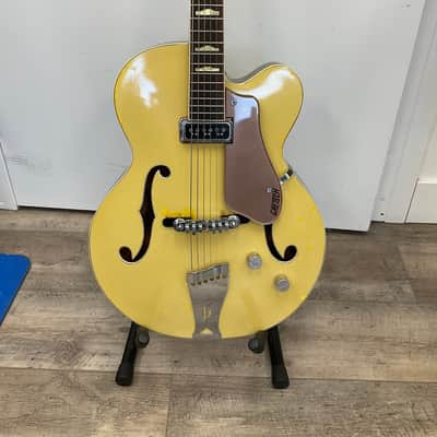 Gretsch 6189 Streamliner 1955 - 1957 - Bamboo Yellow with Copper Mist Back image 1
