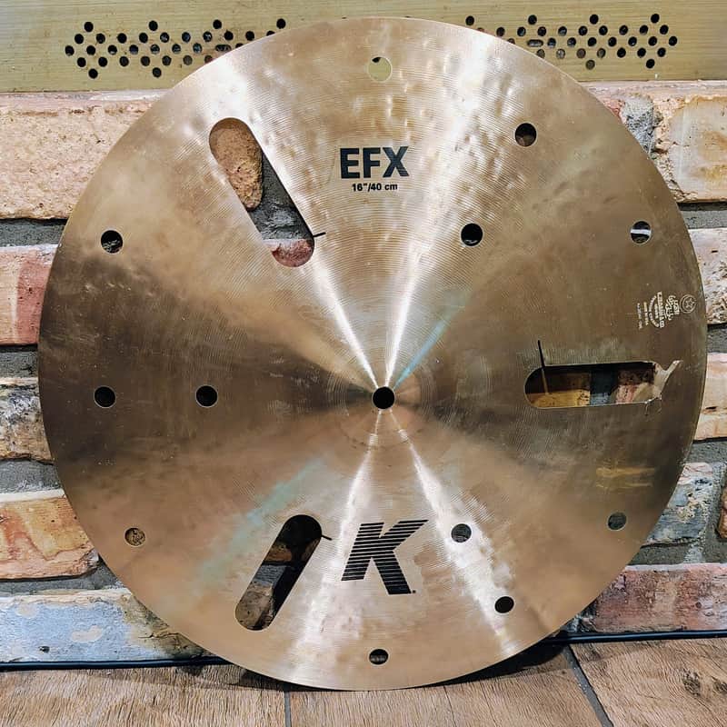 Zildjian K EFX Repaired Crack 16" Crash Cymbal image 1