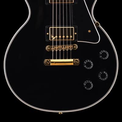 Gibson Custom Les Paul Custom w/ Ebony Fingerboard Gloss Ebony image 11