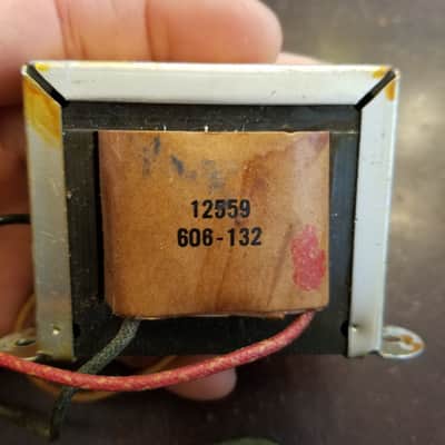 Woodward Schumacher 12559 Voice of Music Vintage Output Transformer OT Tested 625:1 135:1 400:1 Tube Amp Audio 1958-1962 image 1
